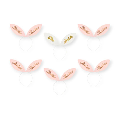 Picture of HEADBAND BRIDE SQUAD 6 PACK